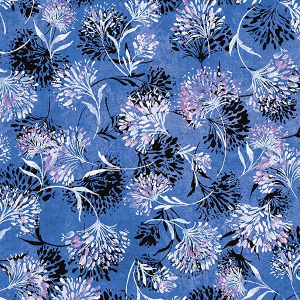 Benartex Enchanted Dandelion Cotton Fabric by the Yard, 1 yd